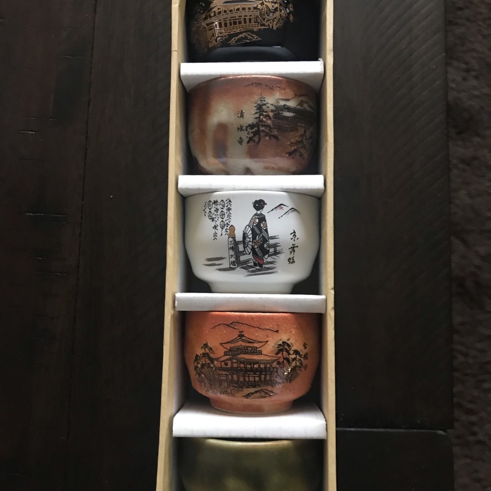 Chinese tea cup set